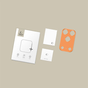 Tech-Protect Camalloy Fit+ Camera Cover for iPhone 17 Pro Max - Orange