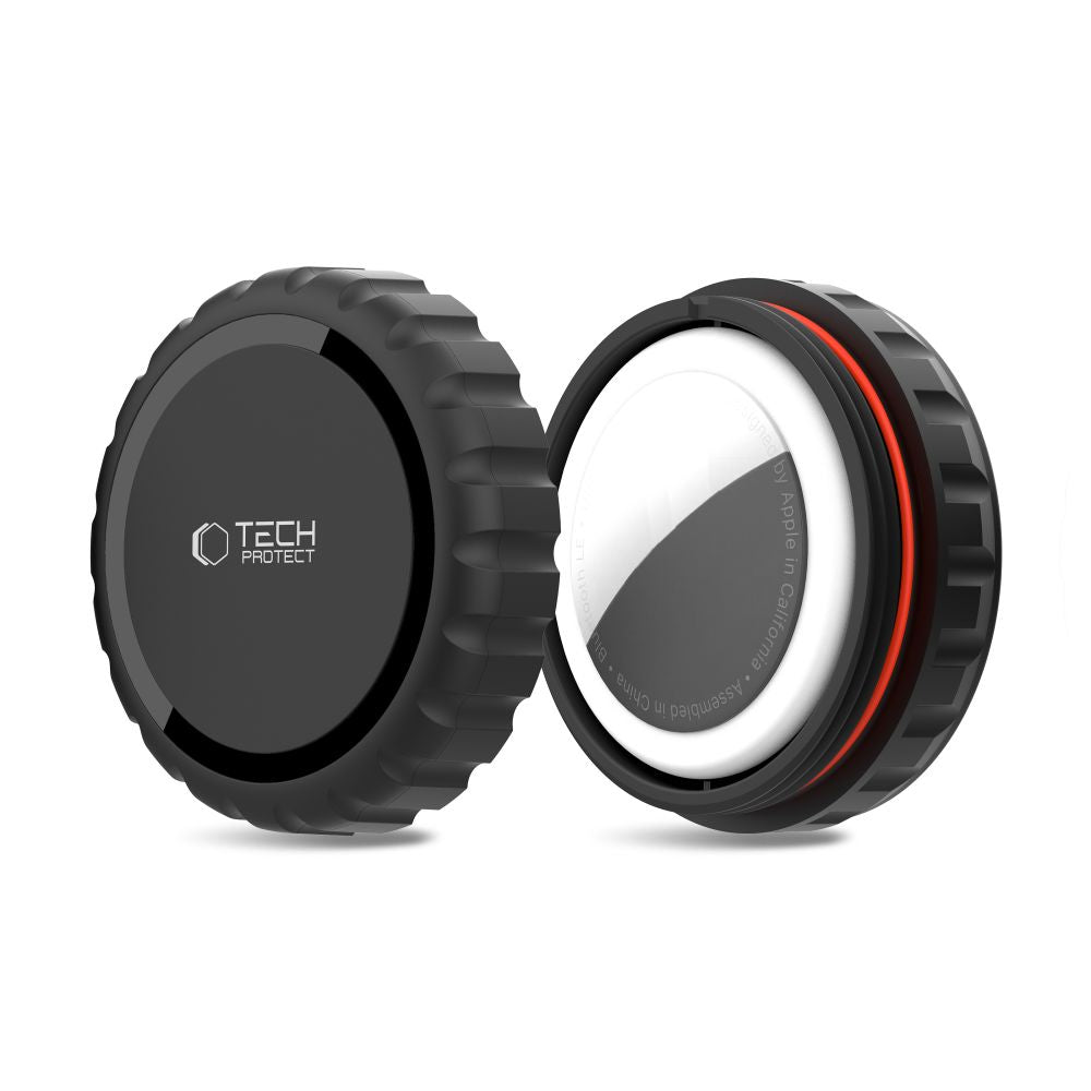 Etui Tech-Protect 3M maciņš ar Apple AirTag 1/2 — czarne